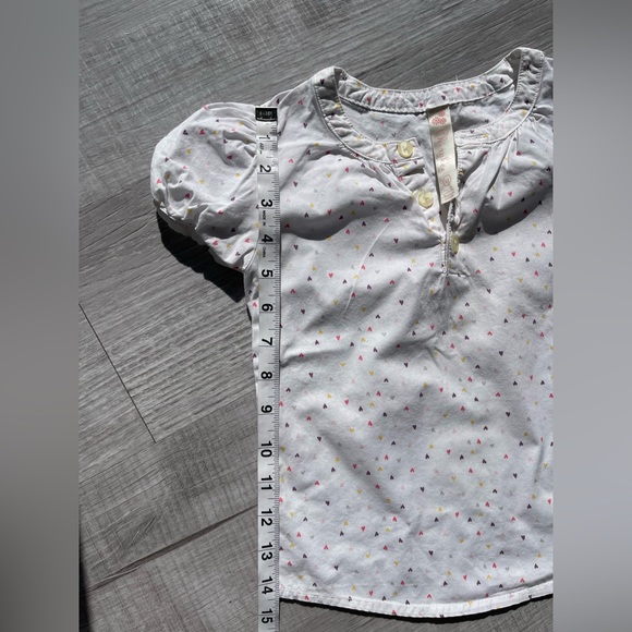 Cherokee girl’s hearts 💕 blouse, size 5T. - Picture 6 of 12